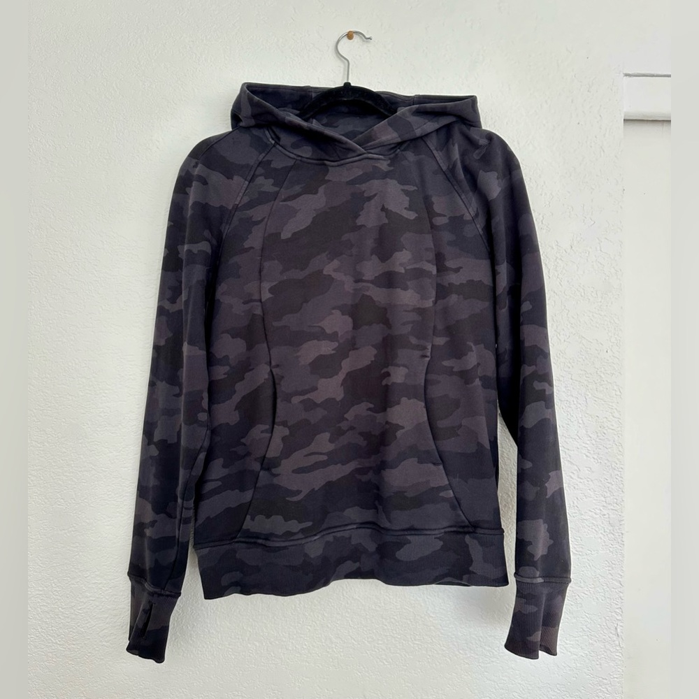 Scuba Pullover in Heritage Camo Deep Coal